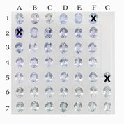 0.30ct Calibrated Oval Unheated Sapphires (4.5mm)