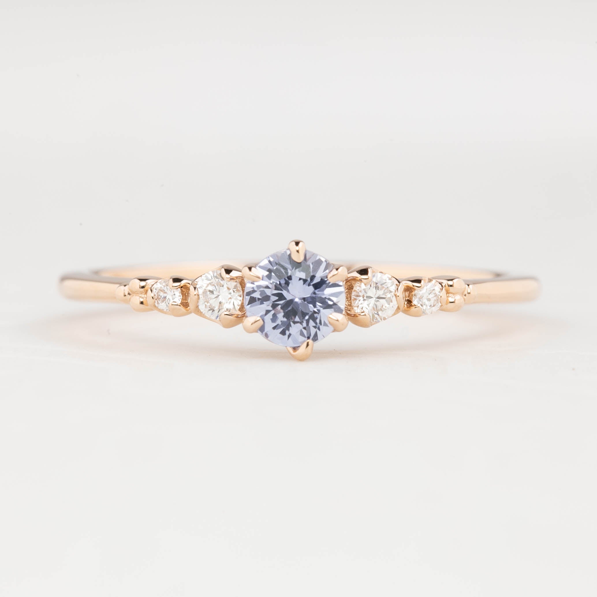 Estel Fleur Ring, 0.30ct Madagascar Sapphire