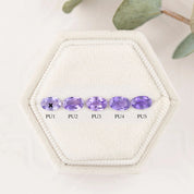 0.50ct Calibrated Oval Purple Sapphires (6.0mm)