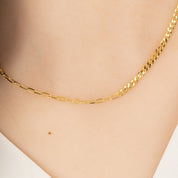 Curb & Paperclip Chain