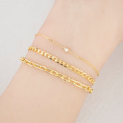 Classic Light Curb Chain Bracelet