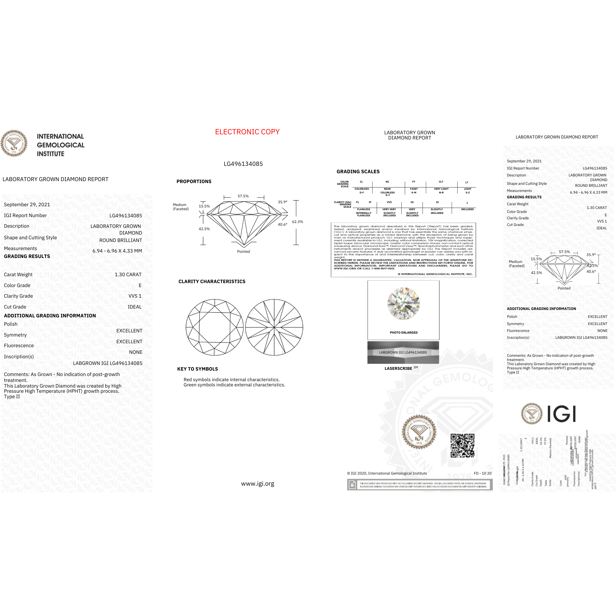 Maria Luxe Ring, 1.30ct Lab Diamond | IGI Certfied