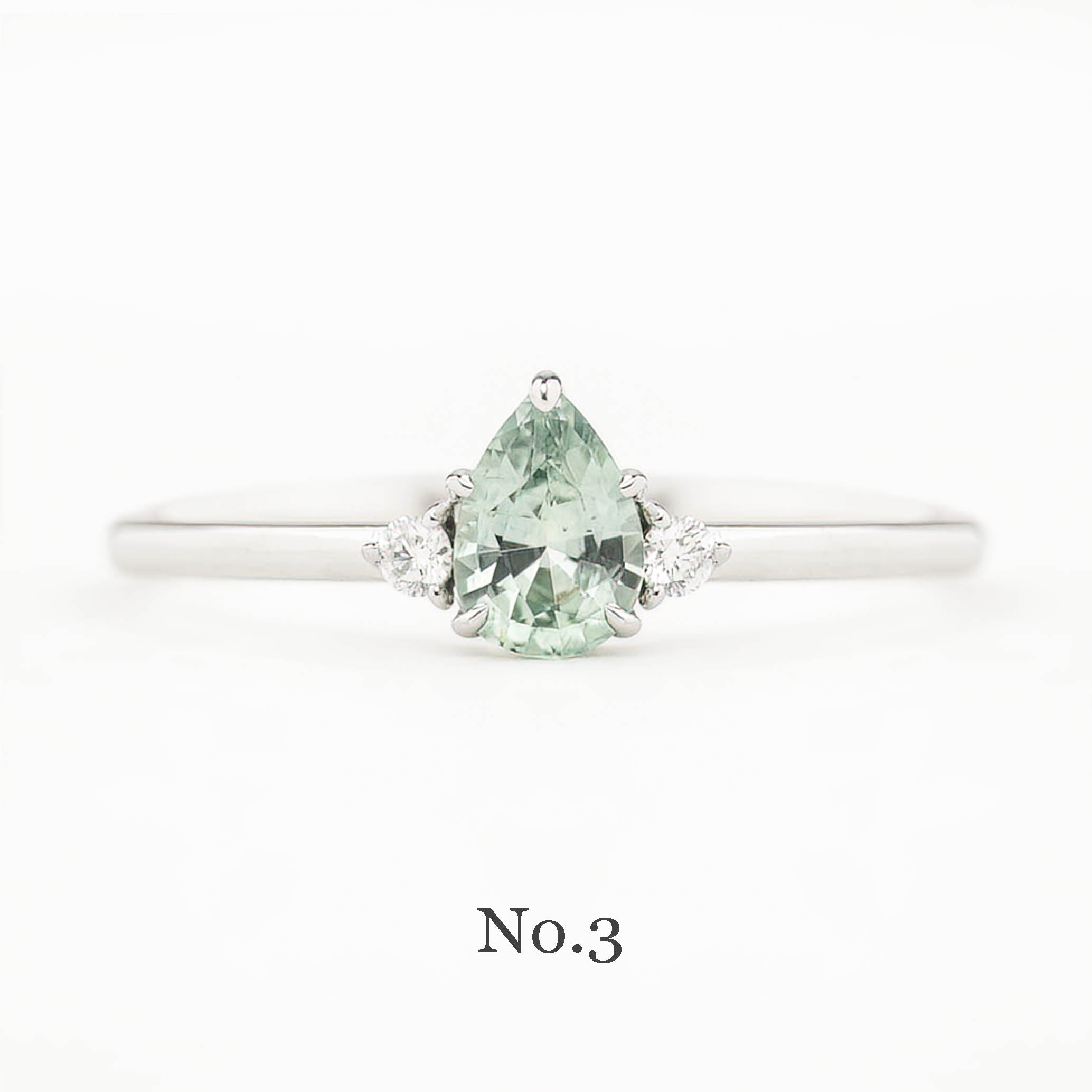 Emilie Ring 0.50ct Montana Sapphire