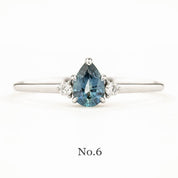Emilie Ring 0.50ct Montana Sapphire