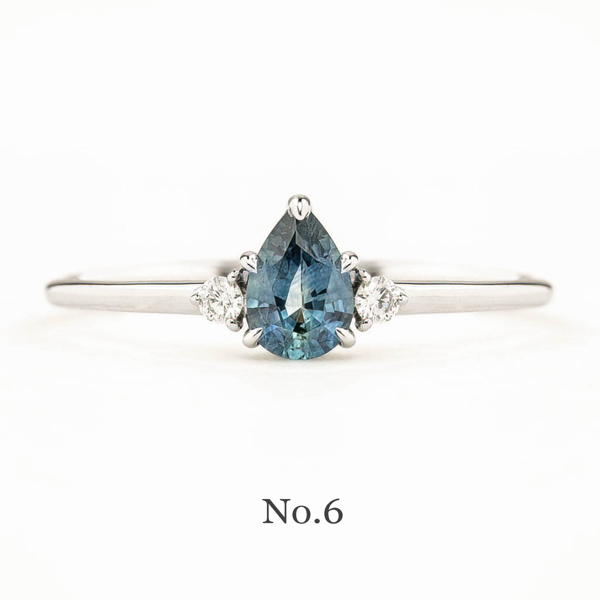 Emilie Ring 0.50ct Montana Sapphire