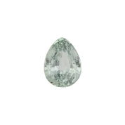 2.62ct Pear Cut Light blue green Madagascar Sapphire Sapphire SF504