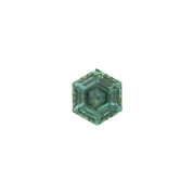 1.40ct Hexagon Cut Blue Green Montana Sapphire SF510