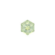 1.02ct Hexagon Cut Light Green Montana Sapphire SF511