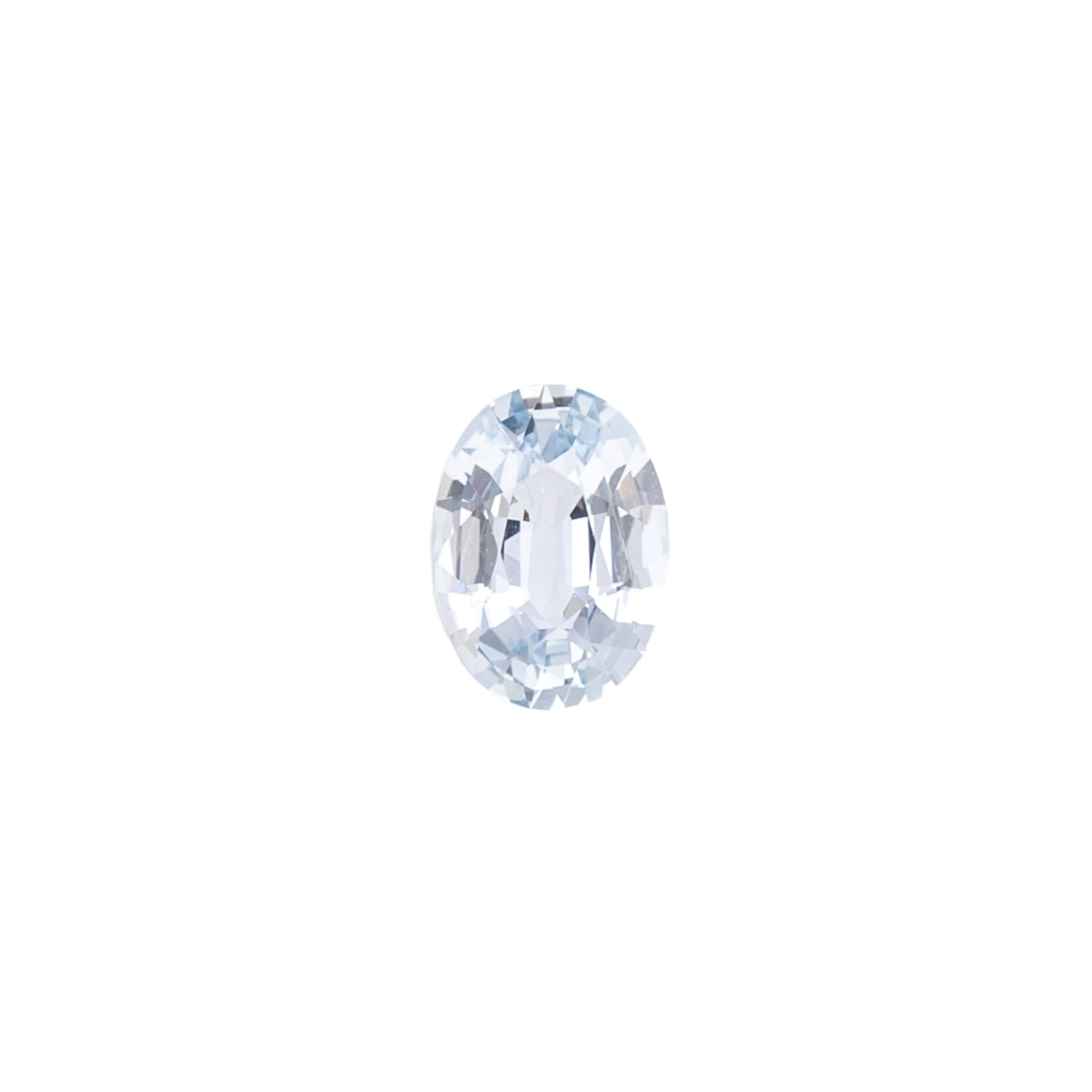 1.01ct Oval Cut Light Blue Madagascar Sapphire SO525