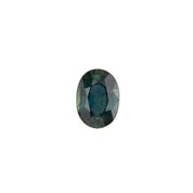 1.03ct Oval Cut Dark Teal Blue Madagascar Sapphire SO586