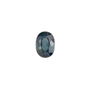 1.08ct Oval Cut Dark Teal Blue Madagascar Sapphire SO587