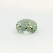 2.52ct Oval Cut Light Blue Green Madagascar Sapphire SO609