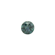 1.01ct Round Cut Blue Green Montana Sapphire SR341