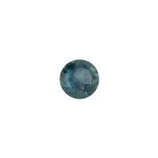 0.87ct Round Cut Teal Blue Montana Sapphire SR395