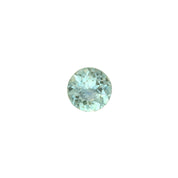 1.01ct Round Cut Light blue green Montana Sapphire Sapphire SR428