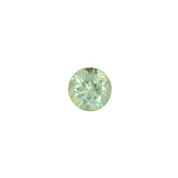 1.17ct Round Cut Light green Montana Sapphire Sapphire SR435