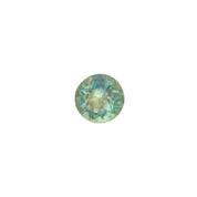 1.08ct Round Cut Blue Green Montana Sapphire Sapphire SR437