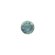 1.25ct Round Cut Blue Green Montana Sapphire Sapphire SR458