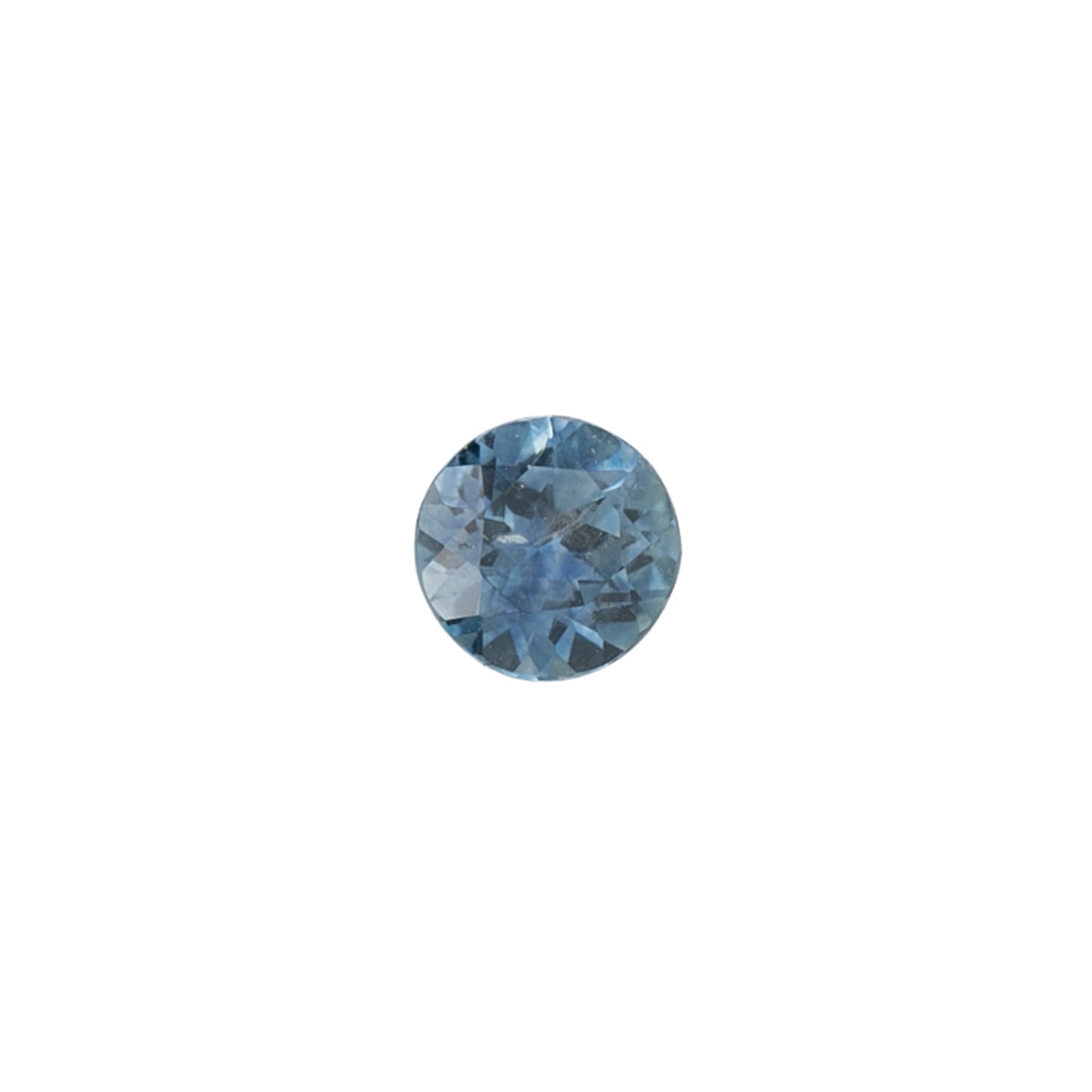 1.00ct Round Cut Blue Montana Sapphire Sapphire SR462