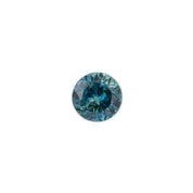 1.11ct Round Cut Blue Montana Sapphire SR501