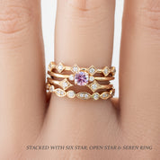 Sofia Ring, 0.35ct Umba Sapphire