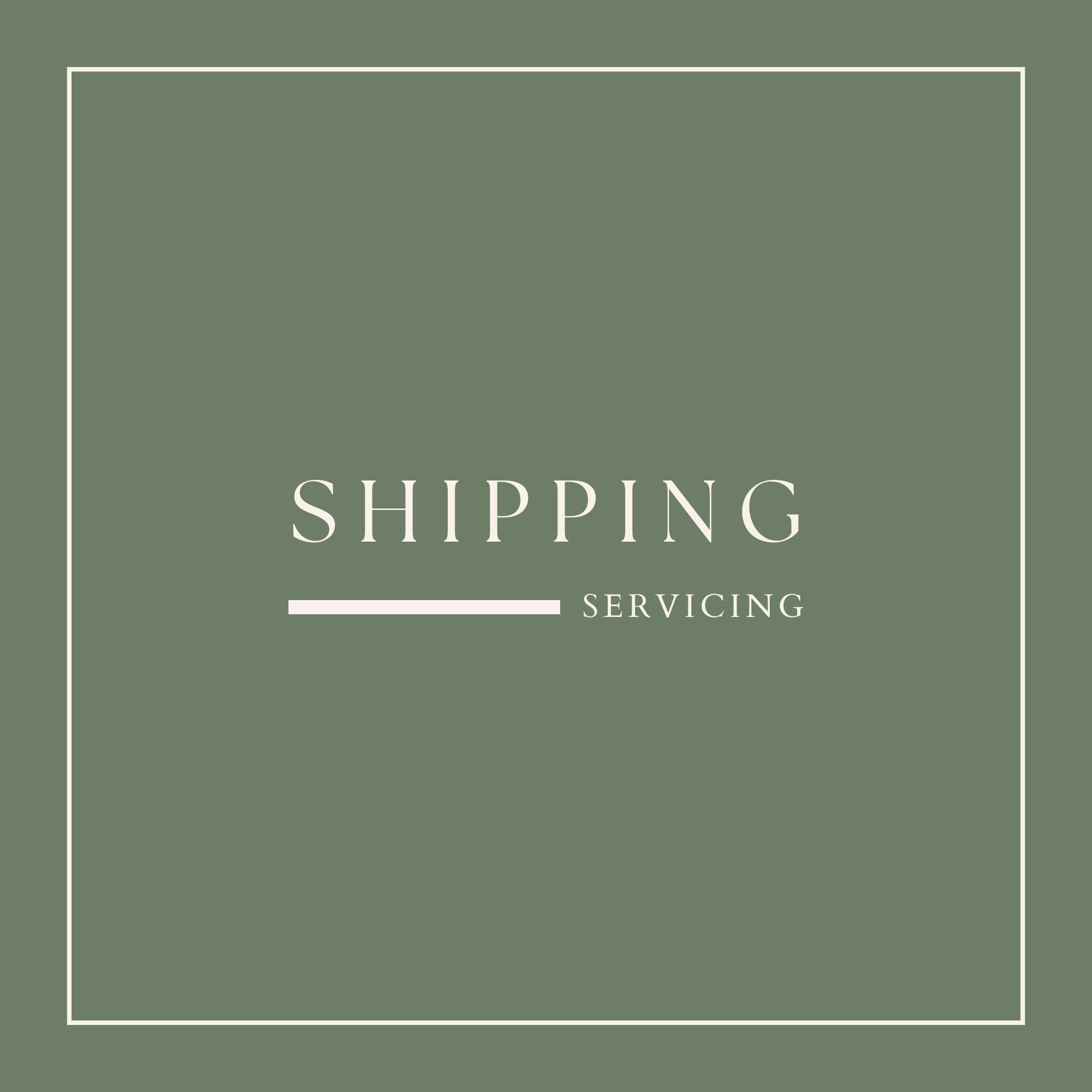 Shipping (Resize/Repair)