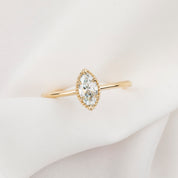 Ava Ring 0.50ct Lab Marquise Diamond