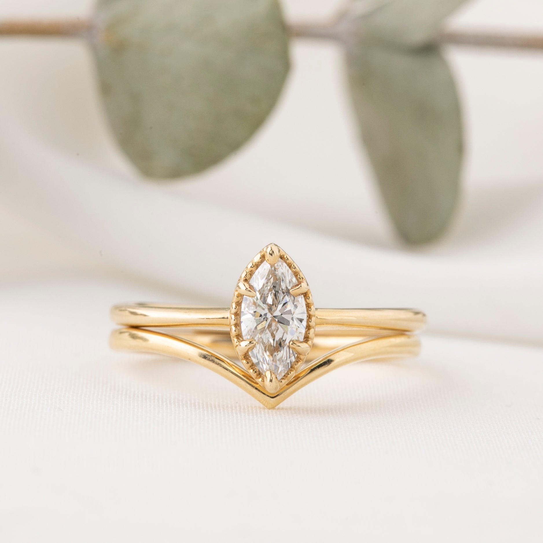 Ava Ring 0.50ct Lab Marquise Diamond