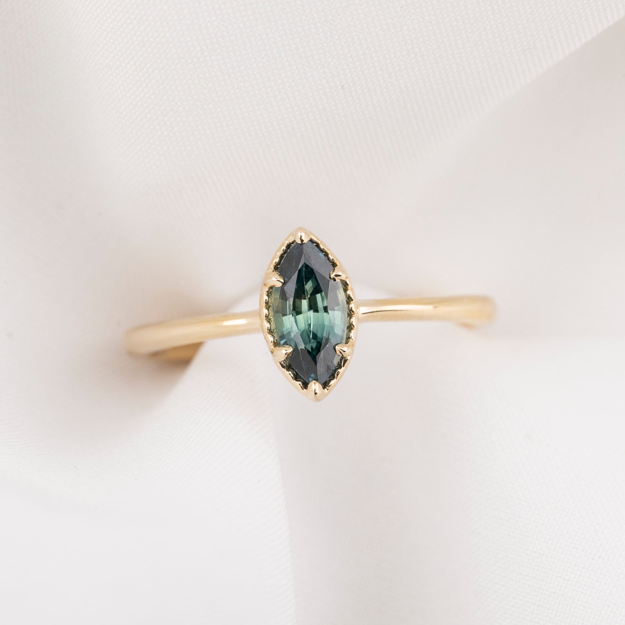 Ava Ring, 0.50-0.80ct Madagascar Sapphire