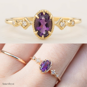 Birthstone Stella Ring