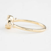 Stella Oval Rose Cut Diamond Ring