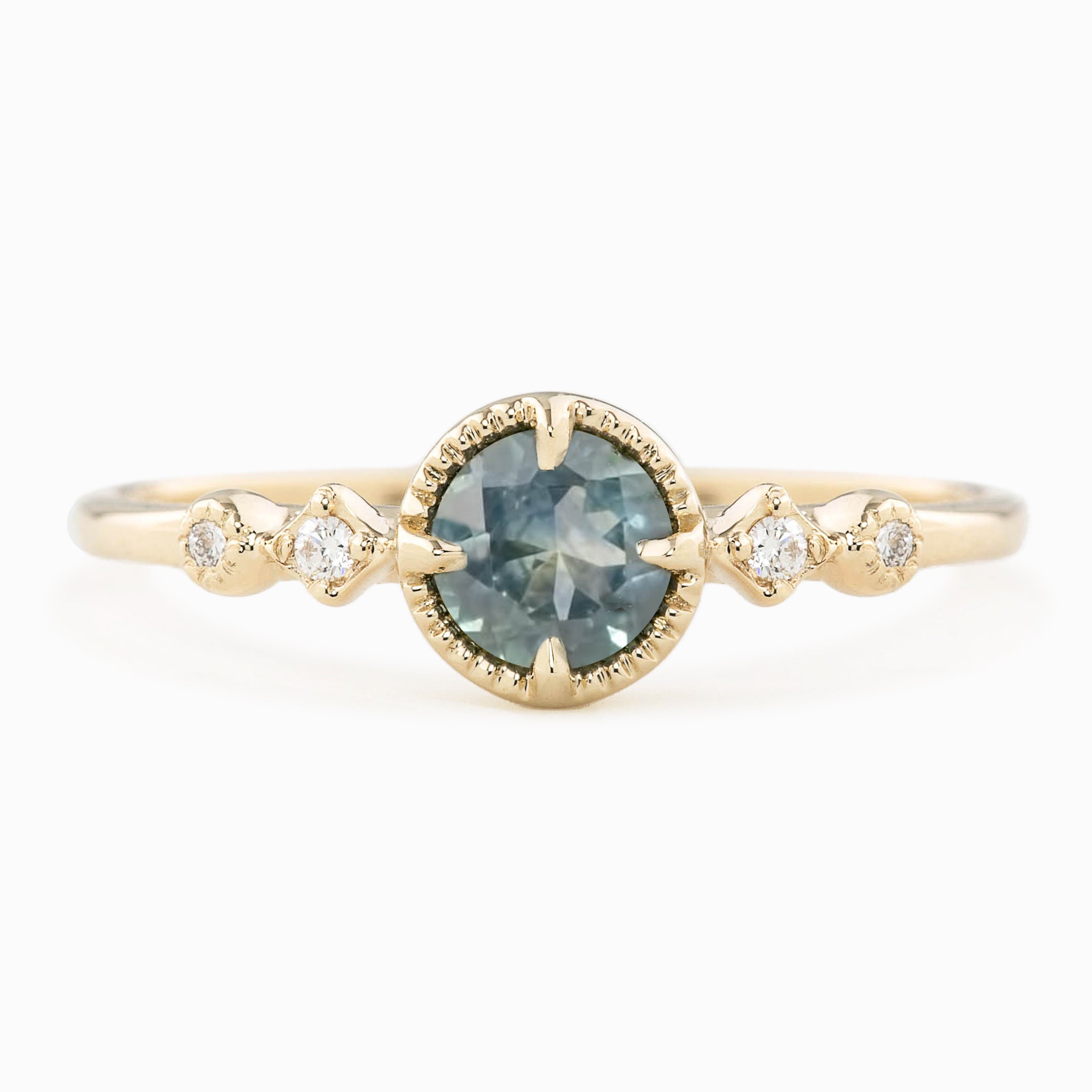 Stella Ring, 0.45ct Montana Sapphire of your choice