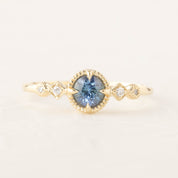 Stella Ring, 0.45ct Montana Sapphire of your choice