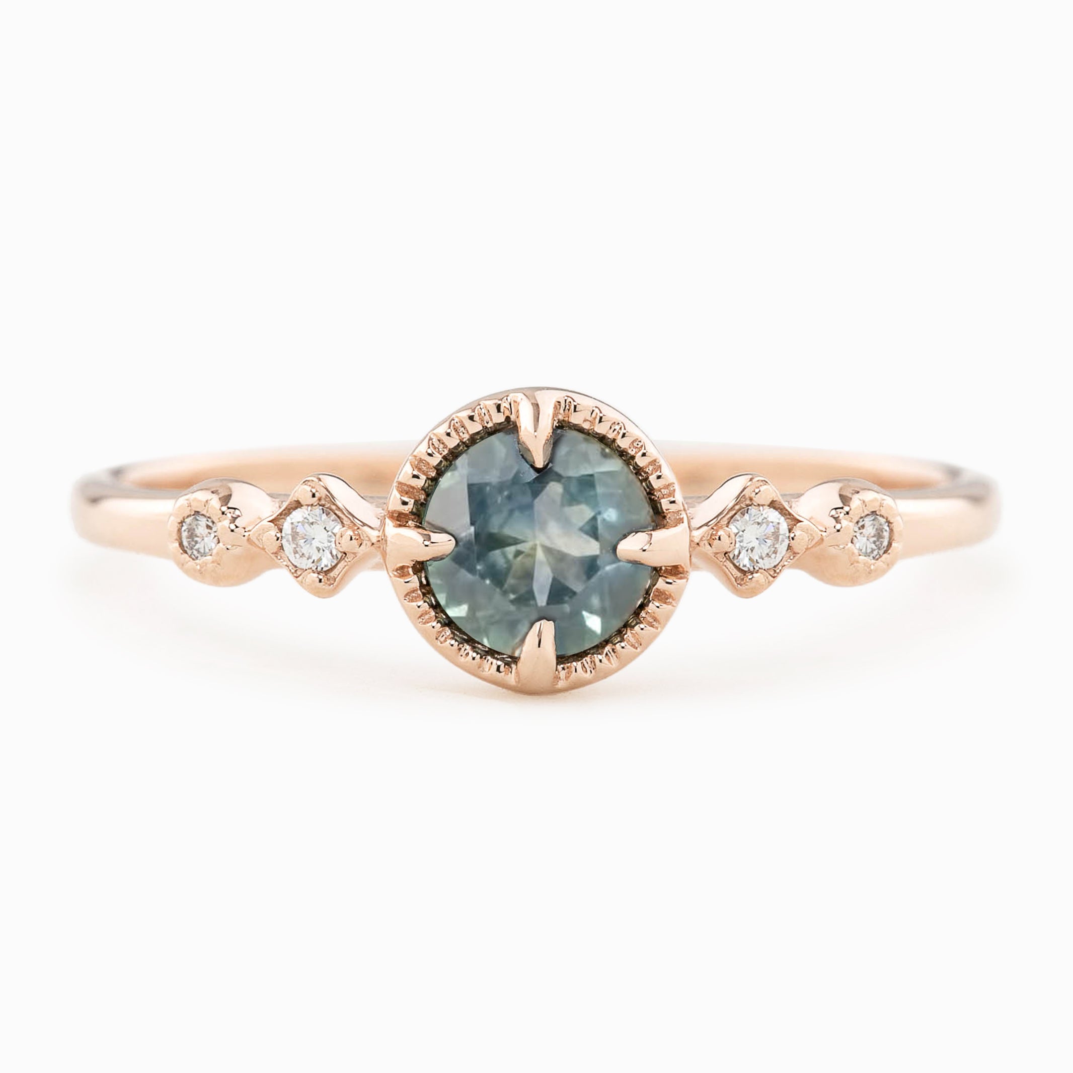 Stella Ring, 0.45ct Montana Sapphire of your choice