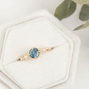 Stella Ring, 0.60ct Montana Sapphire