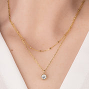 Dahlia Diamond Charm