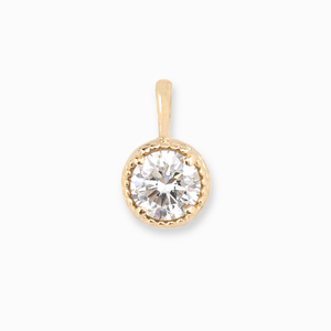 Dahlia 0.50ct Lab Diamond Charm
