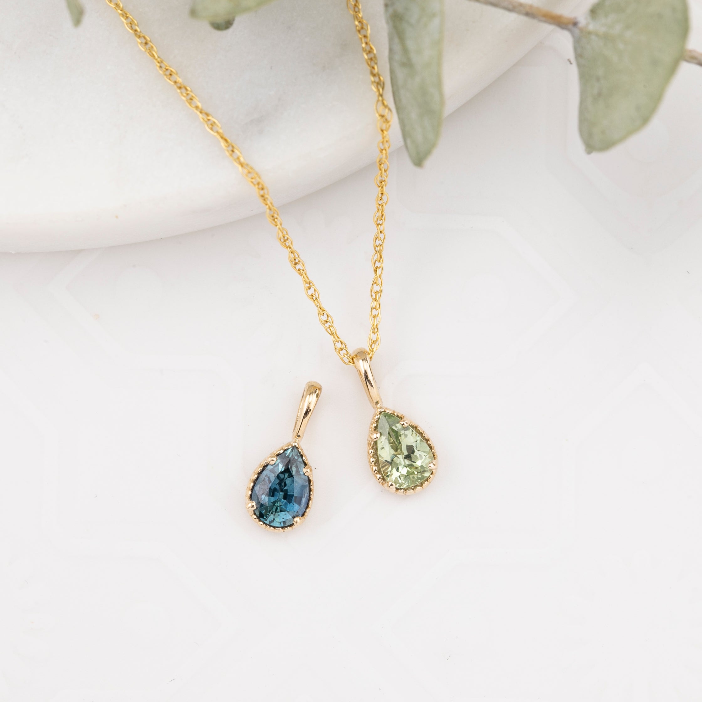 Dahlia Charm Necklace Setting