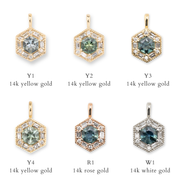 Lila Montana Sapphire Charm