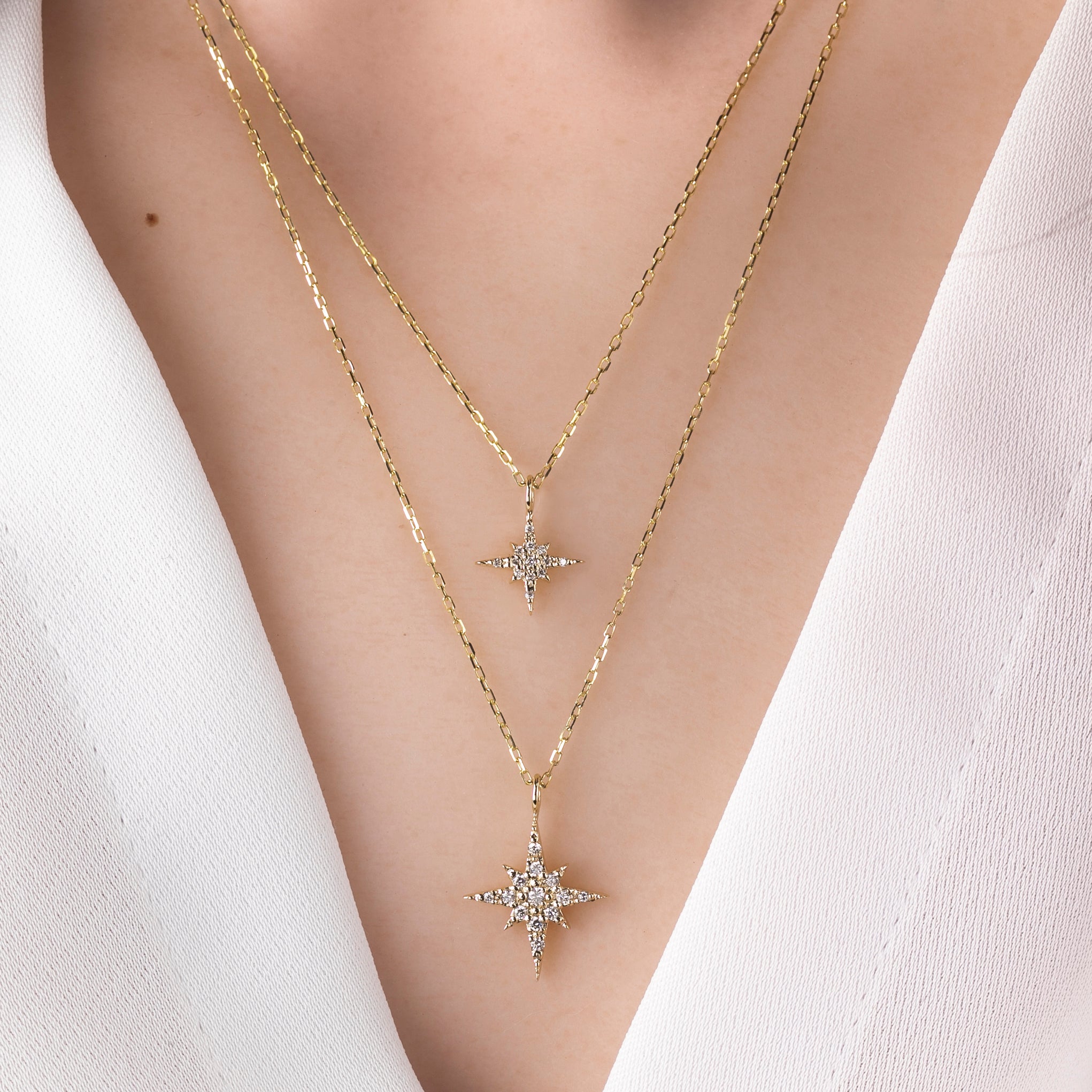 Starburst Diamond Charm 17mm