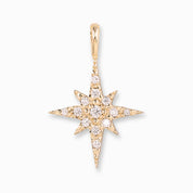 Starburst Diamond Charm 17mm