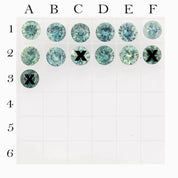 0.50ct Calibrated Round Montana Sapphire (4.75mm) C149