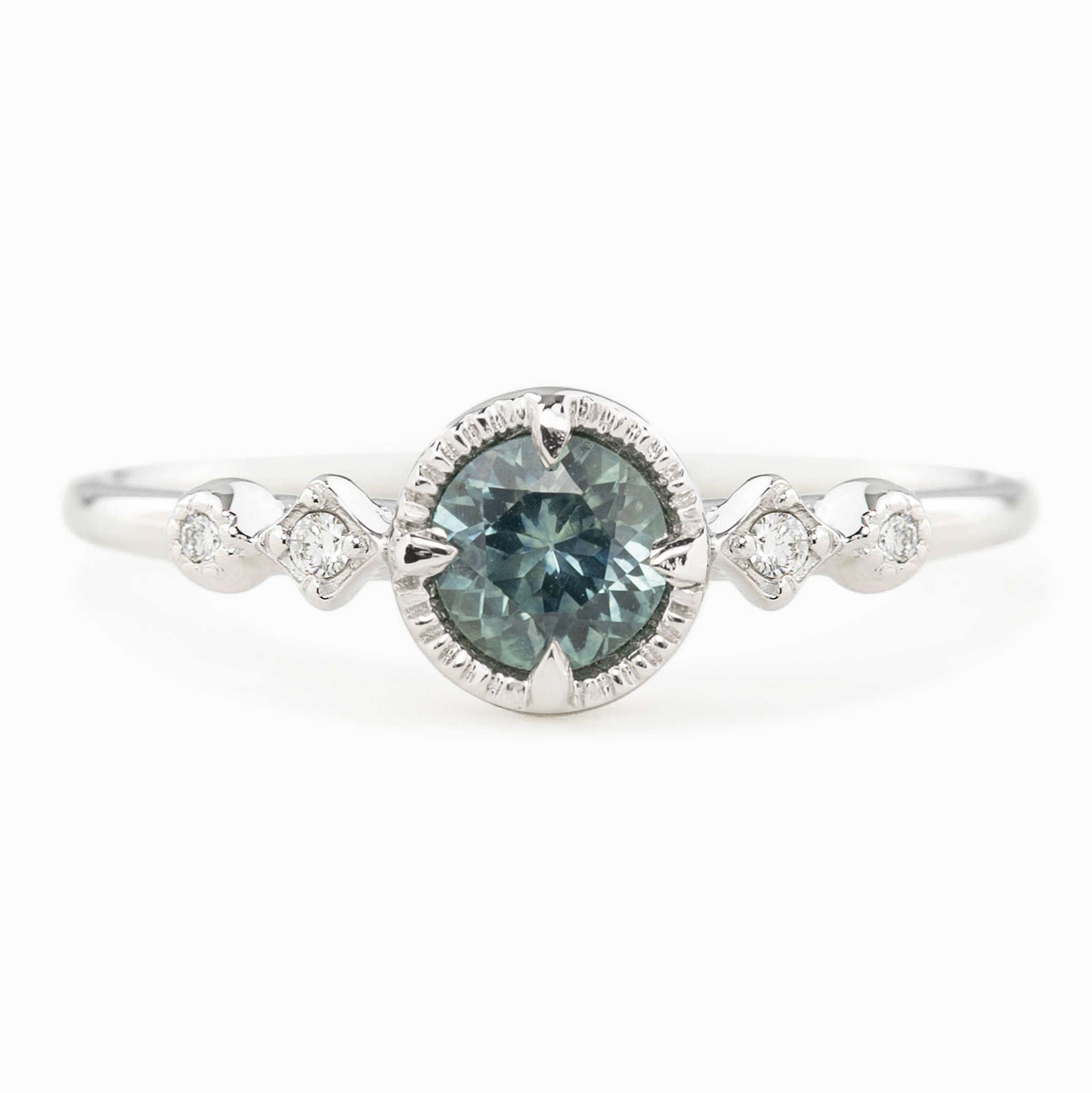 Stella Ring, 0.45ct Montana Sapphire of your choice