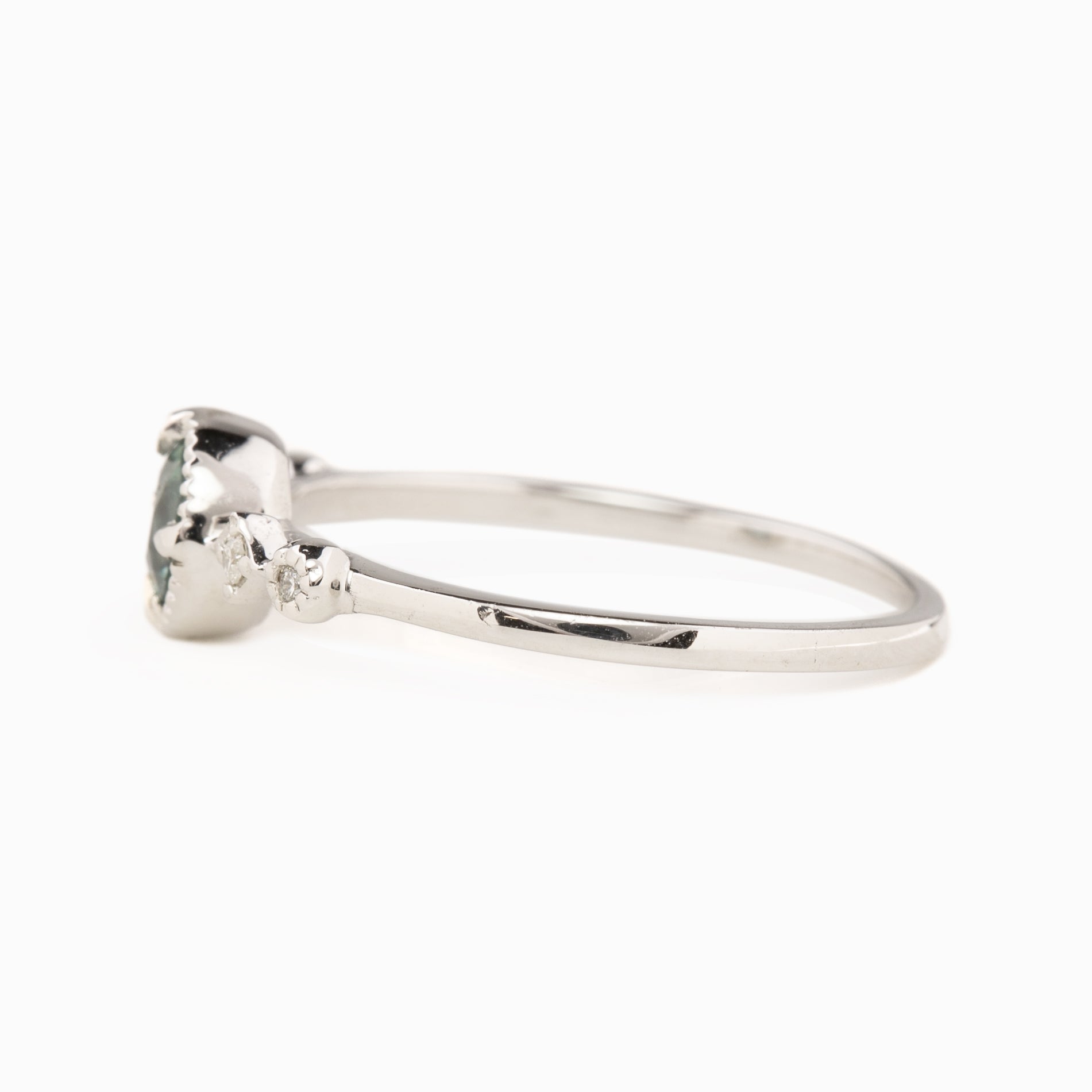 Stella Ring, 0.45ct Montana Sapphire of your choice