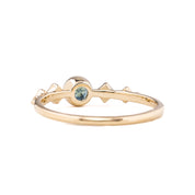 Celeste Ring, 0.35ct Montana Sapphire