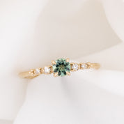 Estel Fleur Ring, 0.40ct Queensland Sapphire