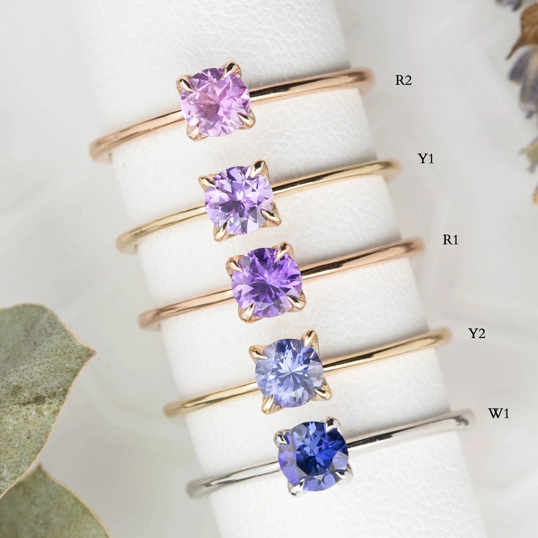 Sara Ring, 0.45ct Umba Sapphire