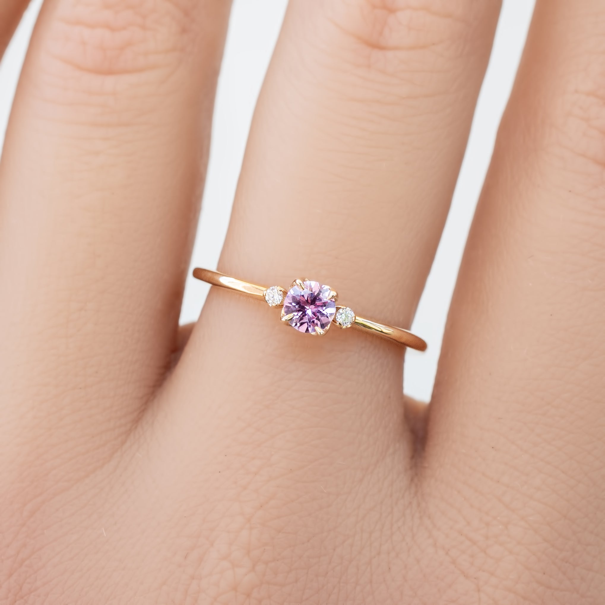 Sofia Ring, 0.35ct Umba Sapphire