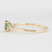 Estel Ring, 0.85ct Montana Sapphire