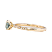 Maria Ring, 0.75ct Montana Sapphire